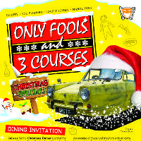 Festive Comedy Dining - Only Fools & 3 Courses Xmas Special