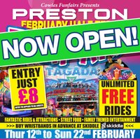 Cowie's Funfairs Presents Preston Half Term Fun Park at Fishergate Shopping Centre Car Park