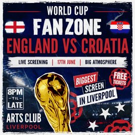 England VS Croatia - Worldcup Fanzone