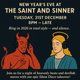 Saints, Sinners and Silent Beats - NYE Silent Disco Event Title Pic