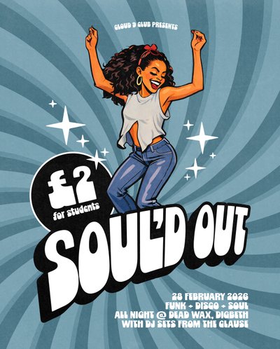 Soul'D Out! | Dead Wax Birmingham Sat 28 February 2026