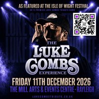 The Luke Combs Experience + Support - Essex 2026 at the mill arts and events centre