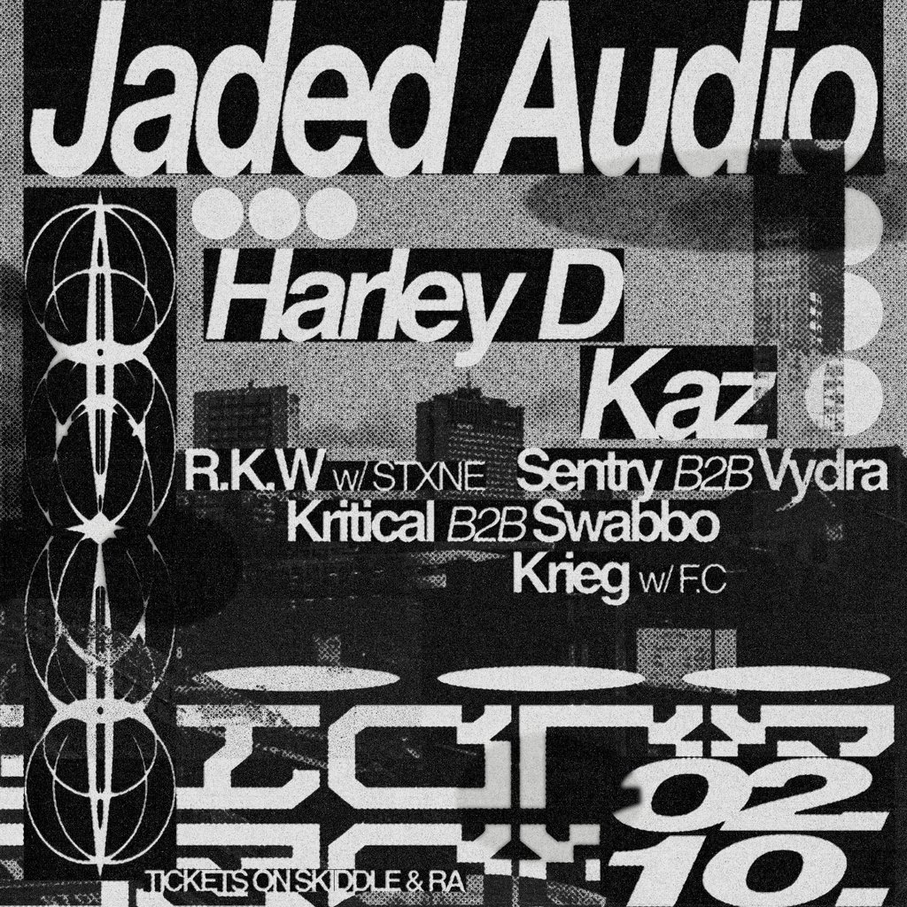 Jaded Audio Presents - Harley D & Kaz @ Honey Street Studio