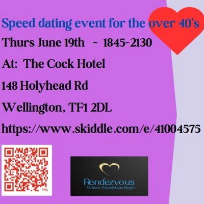 Speed Dating Age 40+