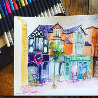 Crash Course Crafts - Urban Sketching with Penny Hicks