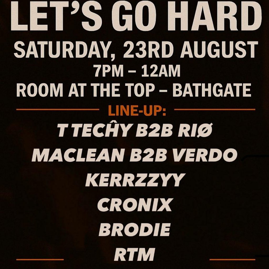 Techno let's go hard