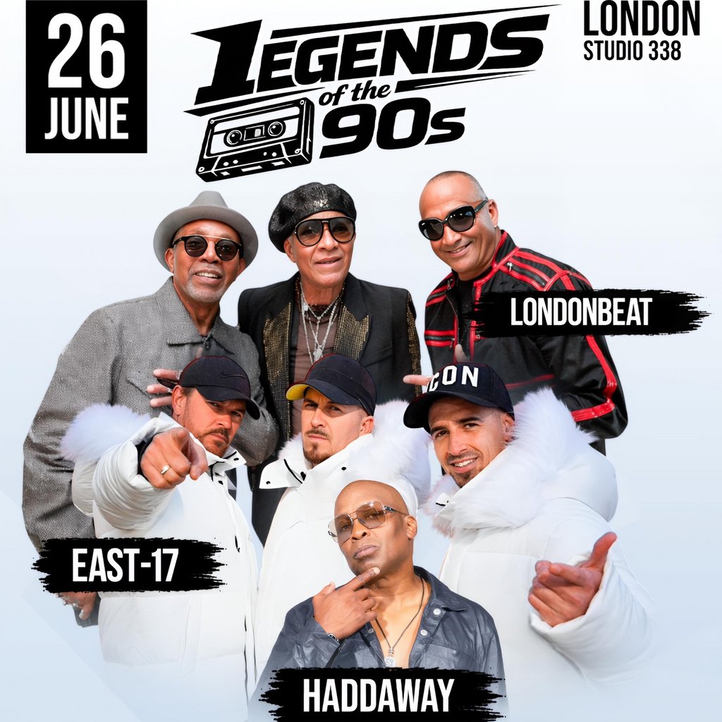 LEGENDS of the 90s LIVE in London