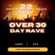 Jungle nightclub over 30s day rave Event Title Pic