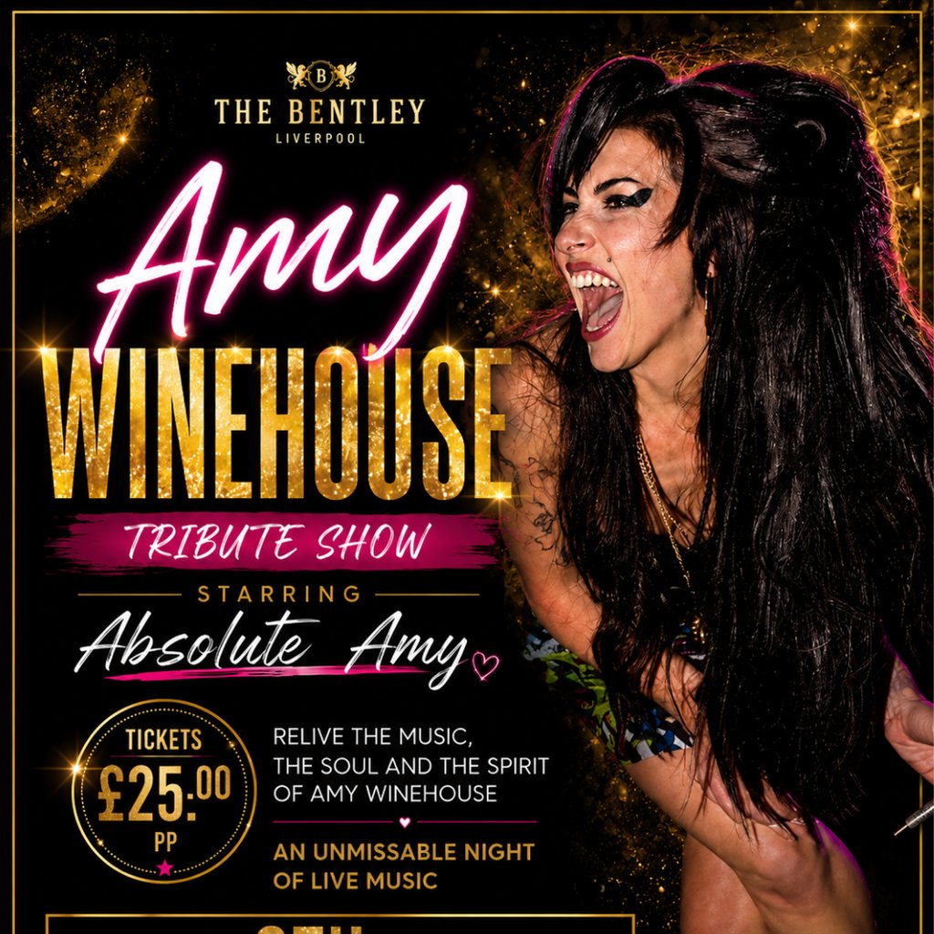 Amy Winehouse Tribute Show at The Bentley, Liverpool