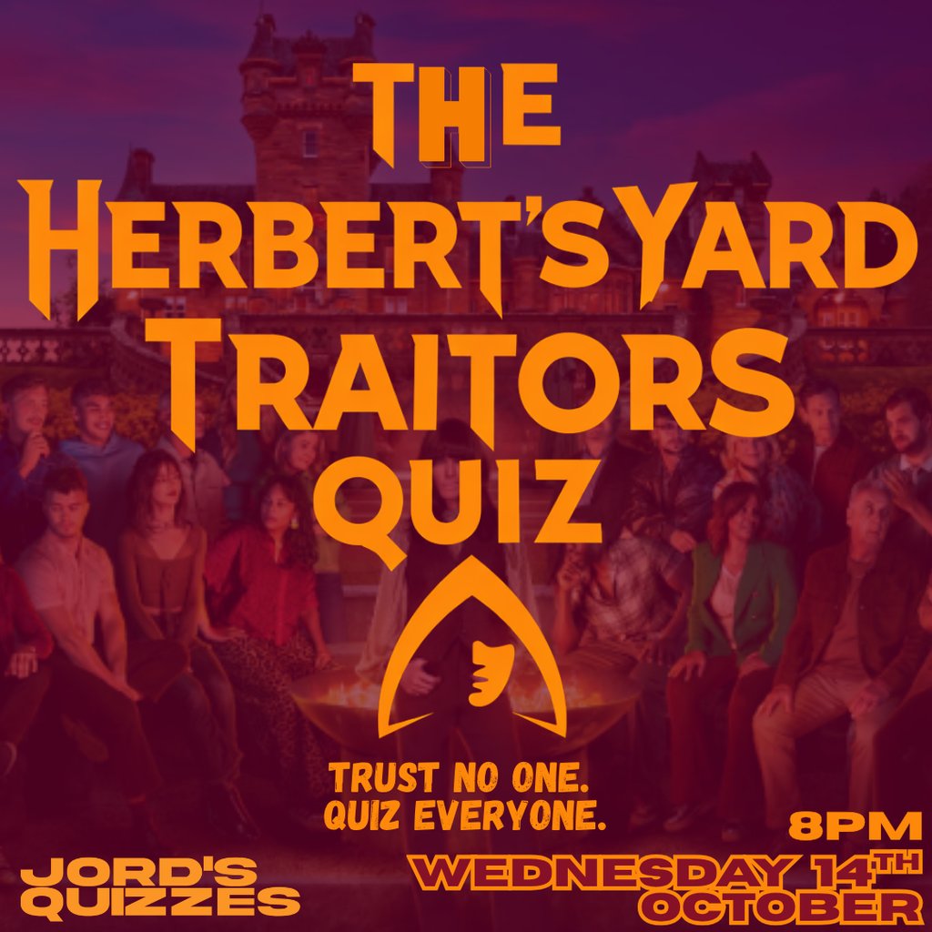 Herbert's Yard: The Traitors Quiz at Herberts Yard, BIRMINGHAM