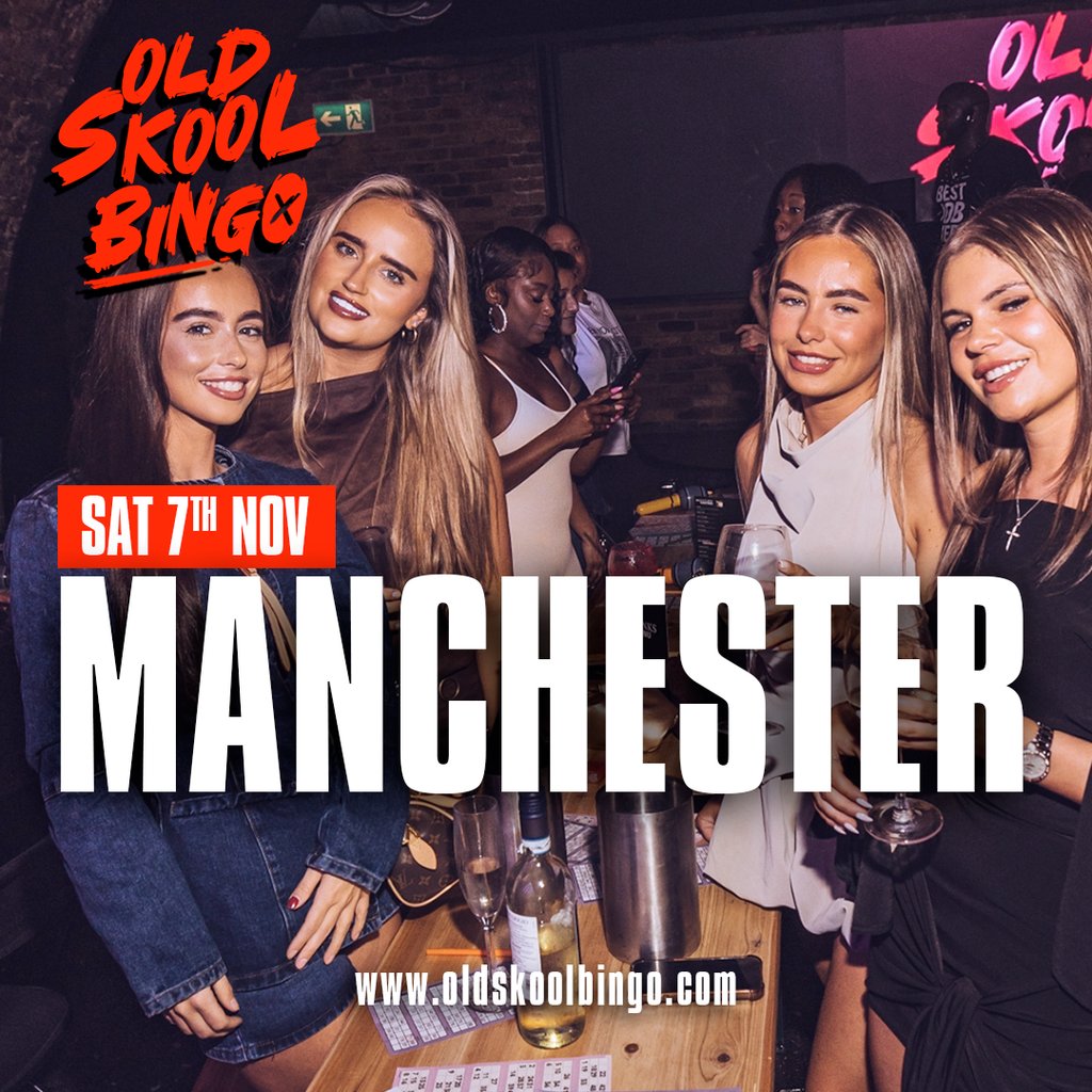 Old Skool Bingo Sat 7th Nov Manchester at Impossible, Manchester