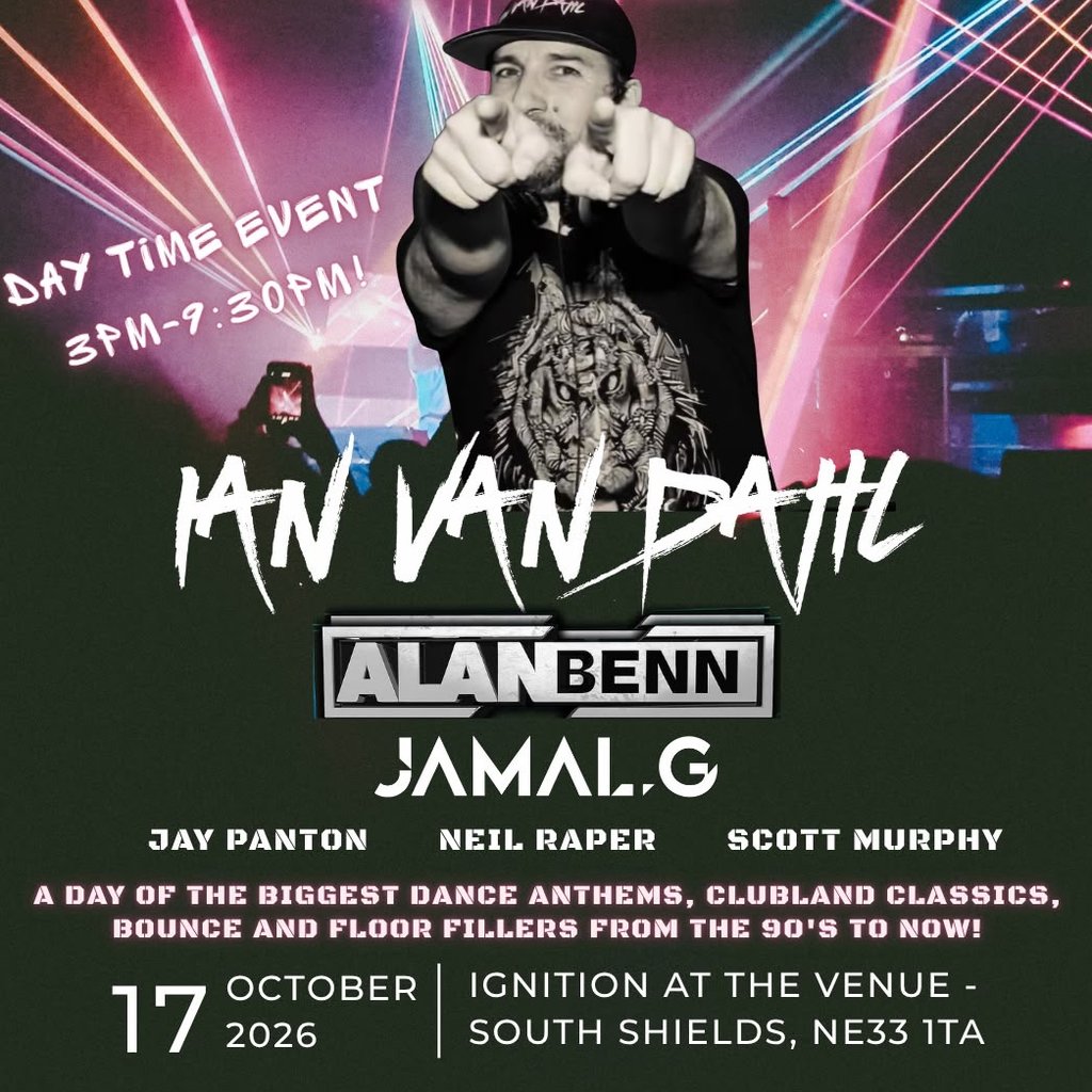 Takeover Presents; Ultimate Dance Takeover at Ignition South Shields, South Shields