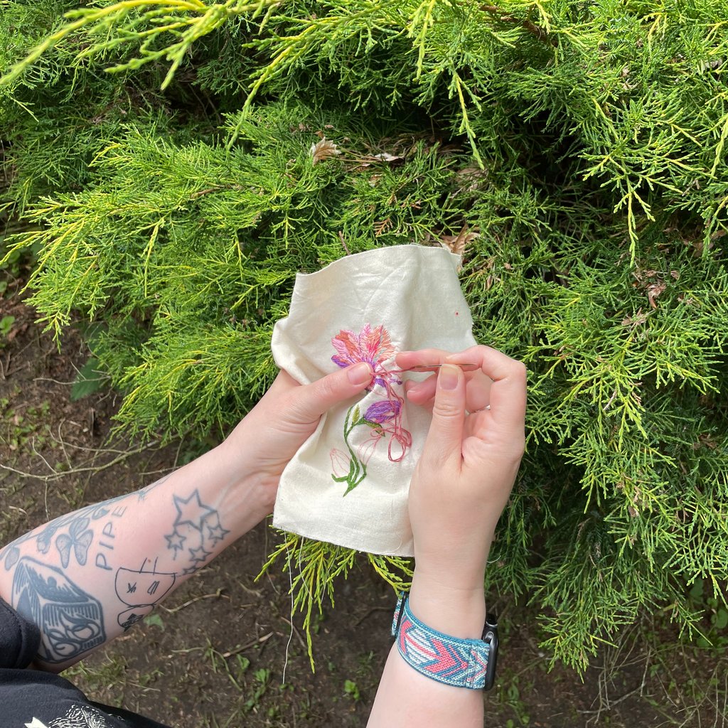Botanical Slow Stitching with Sorrell Kerrison