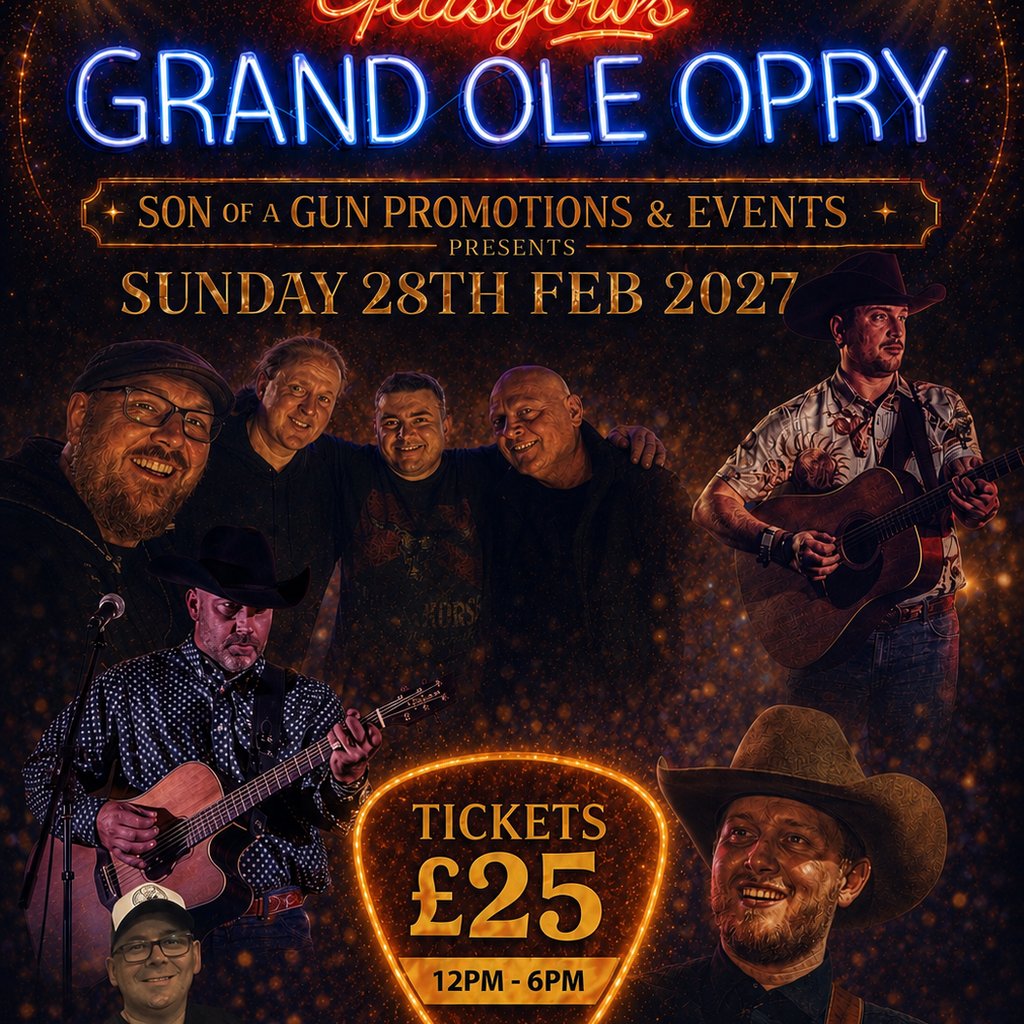 Son of a Gun Afternoon Special at GLASGOW Grand Ole Opry, Glasgow