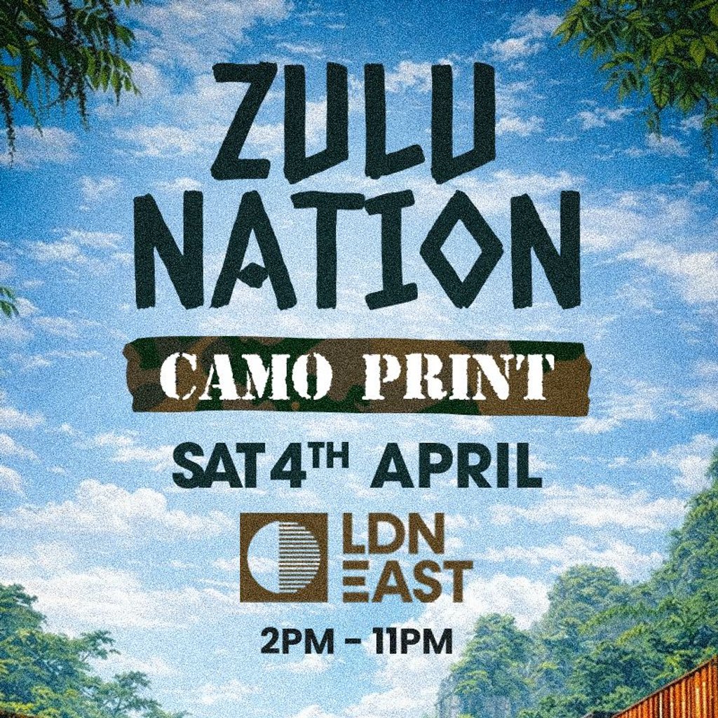Zulu Nation - Camo Print Party