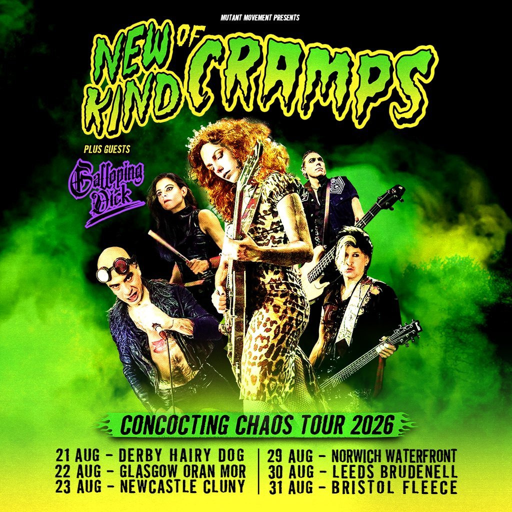 New Kind Of Cramps: GLASGOW Image