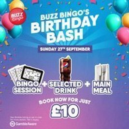 Buzz Birthday Bash 27/09 - Buzz Bingo Falkirk