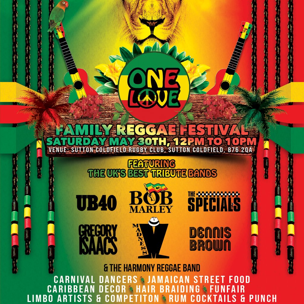Sutton Coldfield One Love Family Reggae Music Festival
