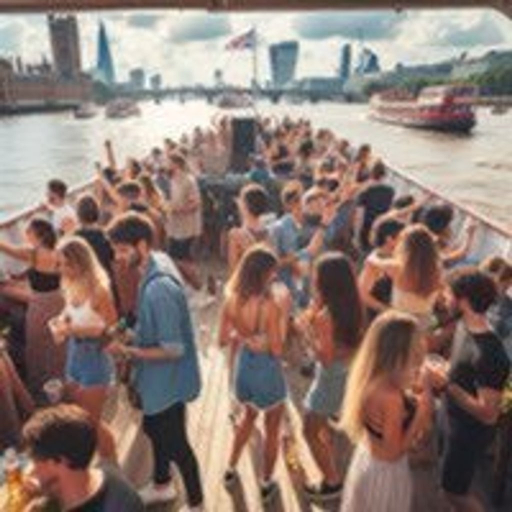 Party Party London boat party + free after party £5 flash sale