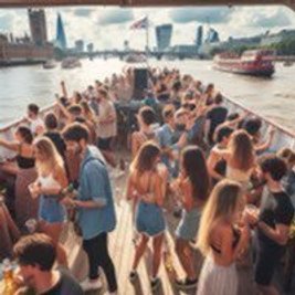 London Boat party on Bank Holiday Sat plus free after party