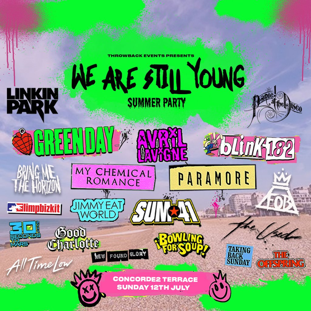 We Are Still Young: Summer Terrace Party (Brighton)