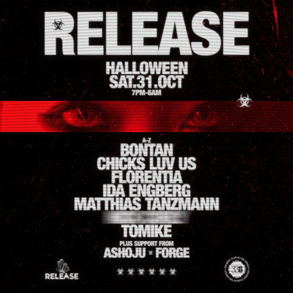 Release Halloween : Ida Engberg, Bontan, Matthias Tanzmann at Studio 338