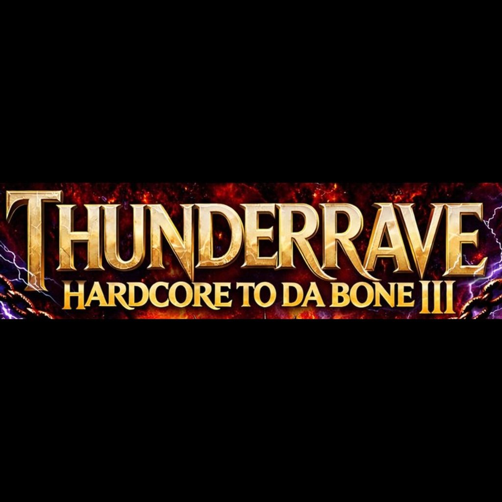 Thunder Rave - Hardcore To Da Bone 3 Image