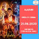 Aladdin (2019) - Open Air Cinema at Dartmoor Zoo Event Title Pic