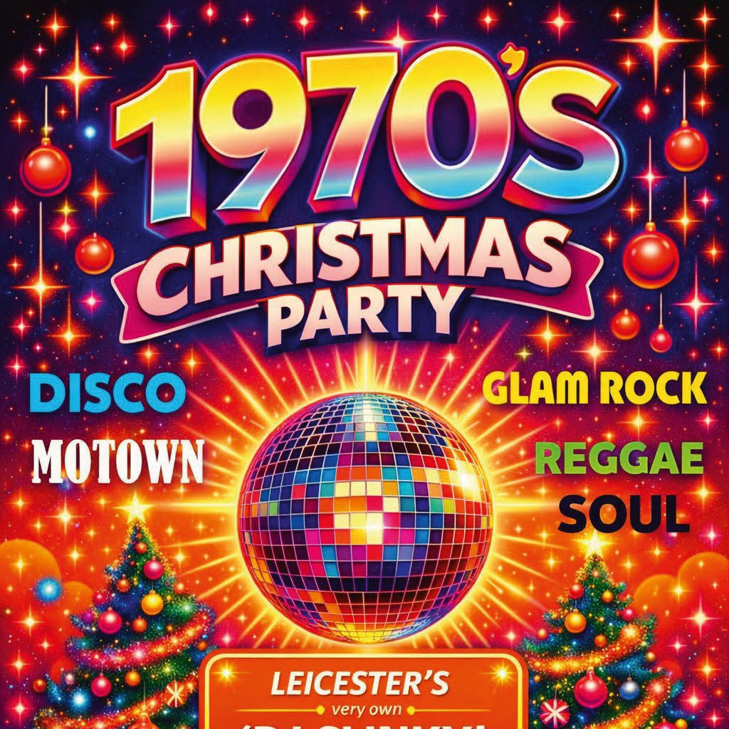 1970's Christmas Party at Nottingham Oddfellows Club Leicester LE1 1WB, Leicester