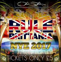 New Years Eve at CASA - NYE 2017 - Rule Britannia Party