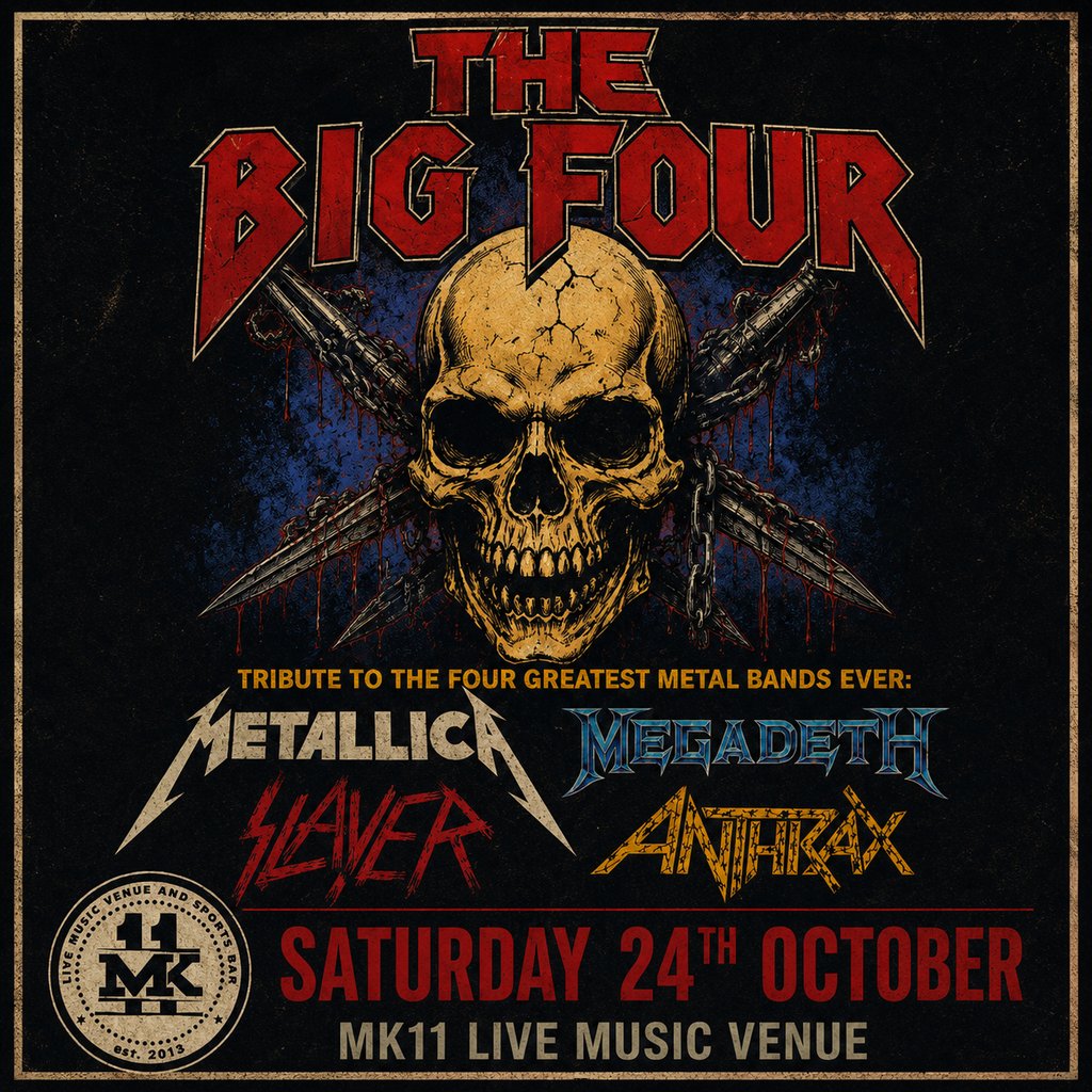 The Big Four - Metallica / Slayer / Megadeth / Anthrax