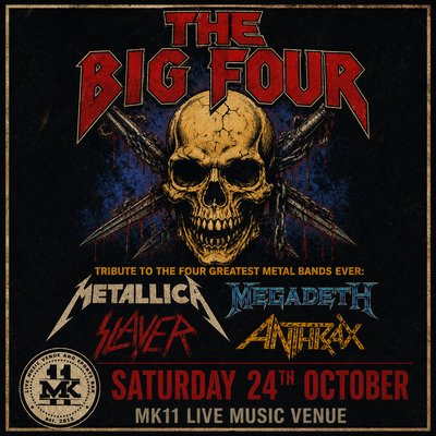 Tickets: The Big Four - Metallica / Slayer / Megadeth / Anthrax
