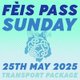Fèis Pass. Sunday 25th May to Port Askaig Via Port Charlotte Event Title Pic