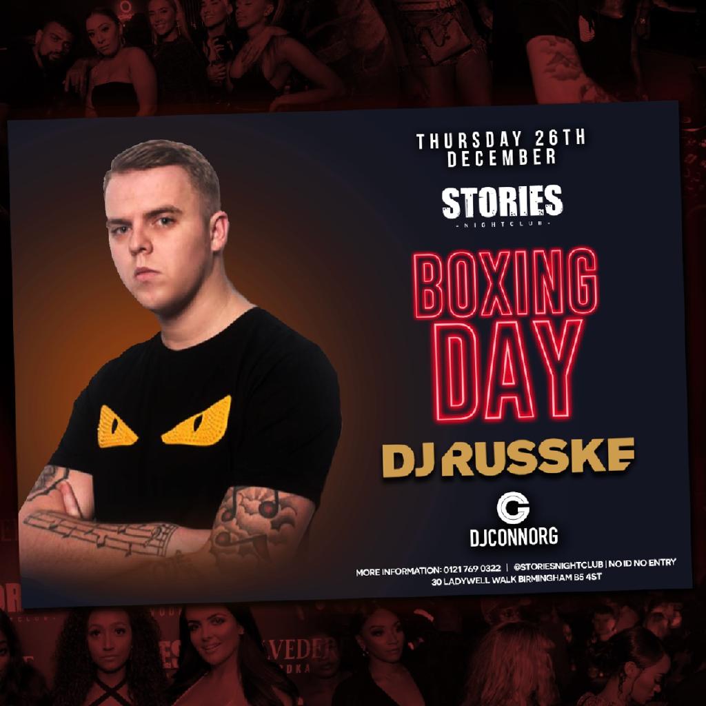 boxing day dj russke