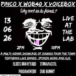 PINCO X WOB40 X VOICEBOX Presents: Why Can't We Be Friends?
