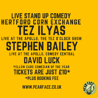 Live Stand up Comedy with Stephen Bailey and Tez Ilyas Live Stand up Comedy with Stephen Bailey and Tez Ilyas