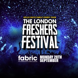 The London Freshers Festival ft HUGE LINEUP