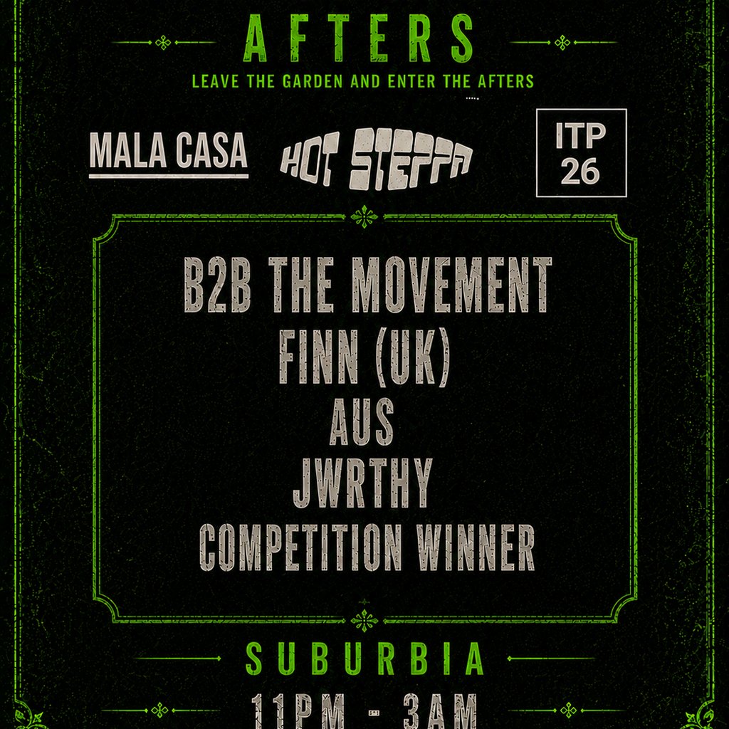 The Garden Afters at Suburbia
