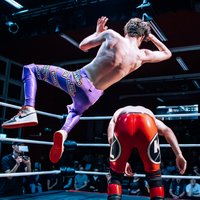 Wrestling in Southend, Shoeburyness!