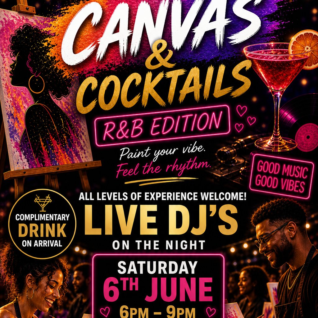 Canvas & Cocktails RnB Edition