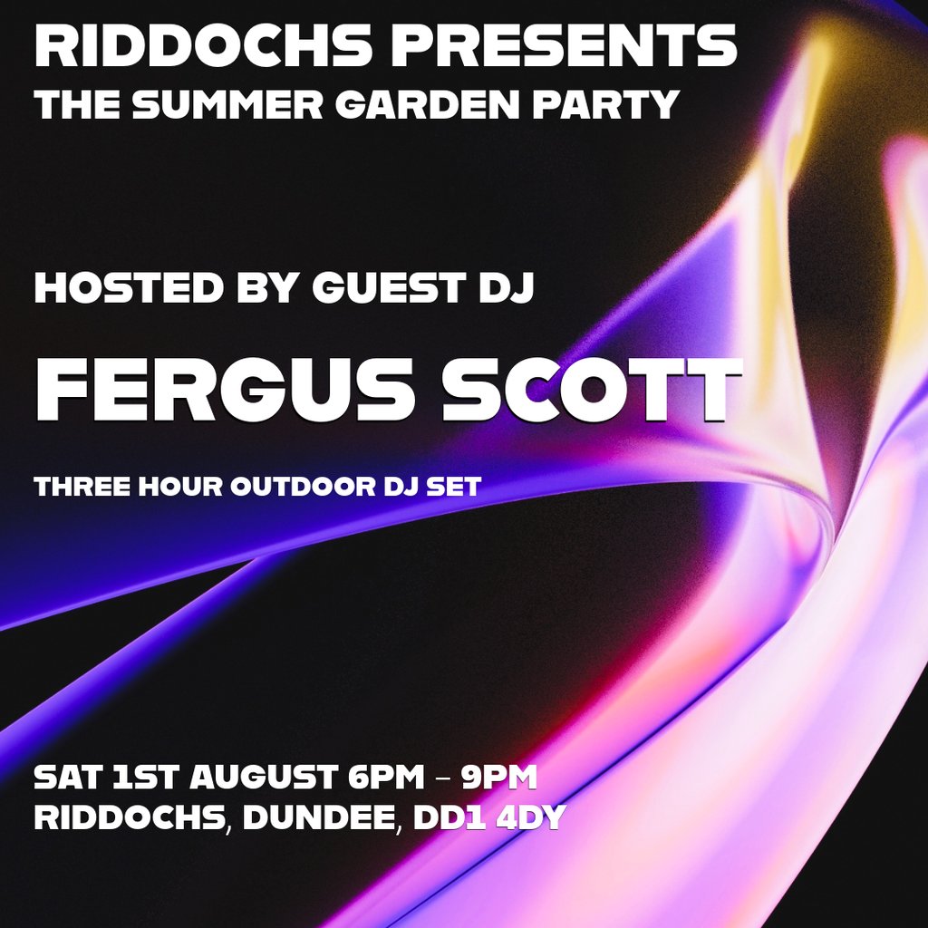 Riddoch's Summer Garden Party