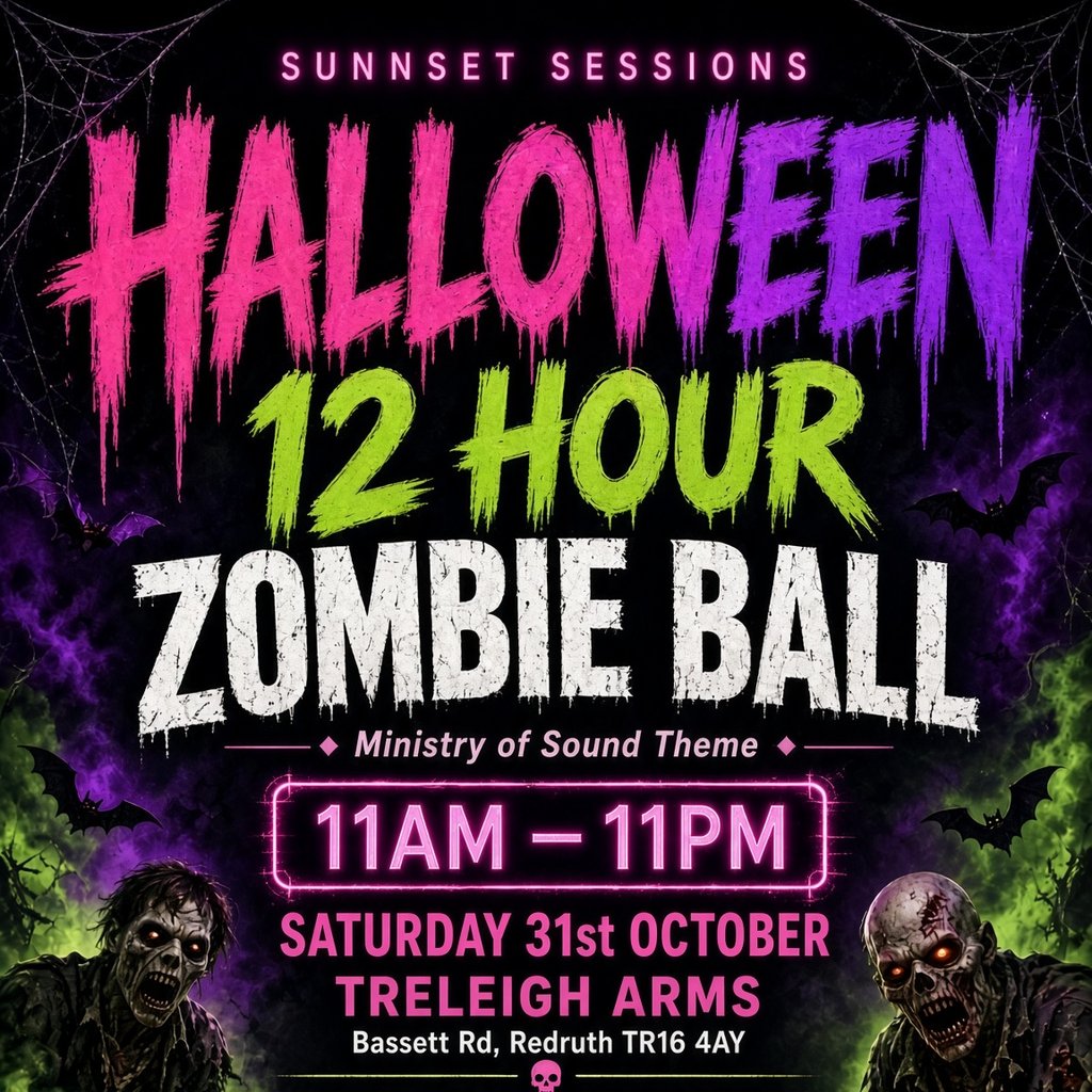 Sunnset Sessions Halloween Zombie Ball
