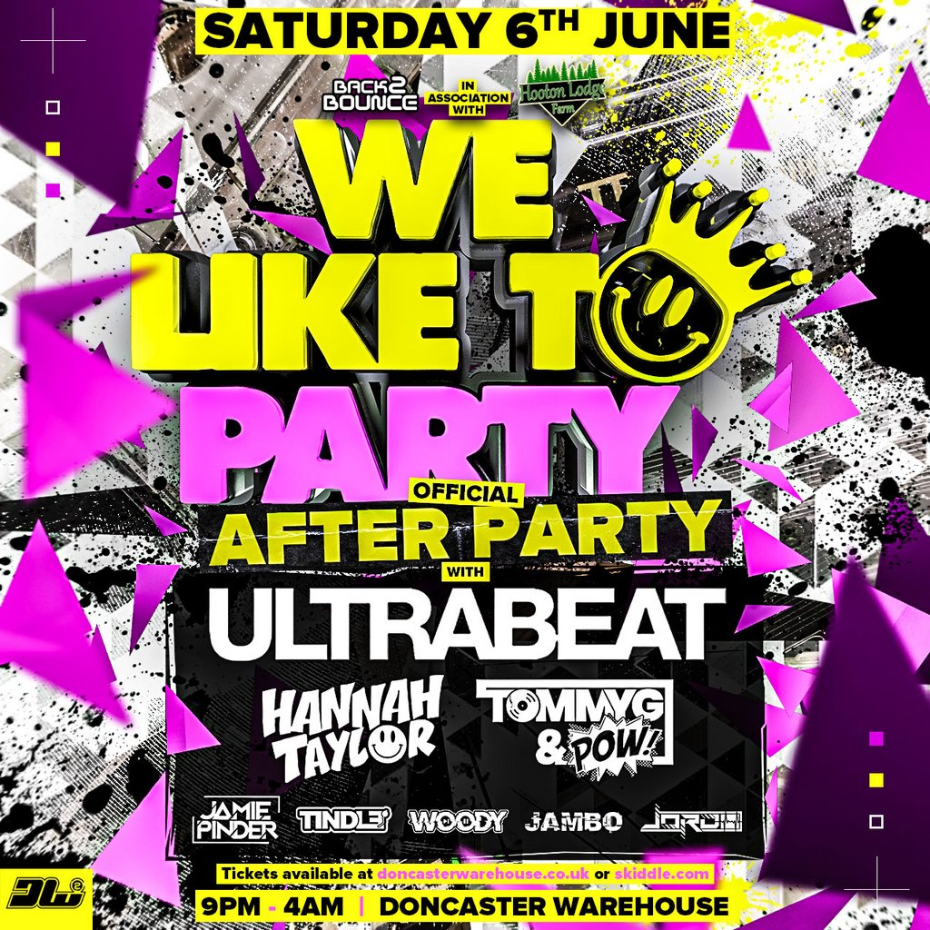 Back2Bounce Presents We Like To Party Official After Party