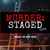 MURDER STAGED Friday 01/05/26 at The Assembly Leamington