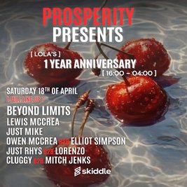 Prosperity Presents 1 Year Anniversary
