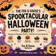 Spooktacular Halloween Party at The Fox & Goose Event Title Pic