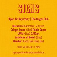 Open Air Day Party w/ Mendel (AMS), UWM (LIVE), Crispy Jason (LI at The Sugar Club