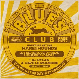 Blues Club - Weekly Saturday Afternoons