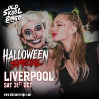 Old Skool Bingo Sat 31st October Liverpool Halloween special at Deluca's
