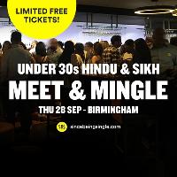 FREE Hindu & Sikh Meet and Mingle, Birmingham - Under 30s
